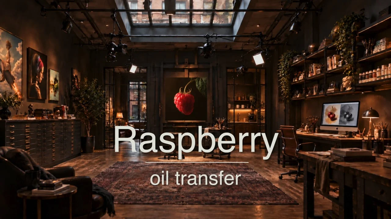 Oil transfer — Raspberry